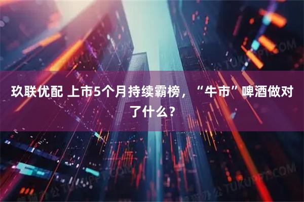 玖联优配 上市5个月持续霸榜，“牛市”啤酒做对了什么？