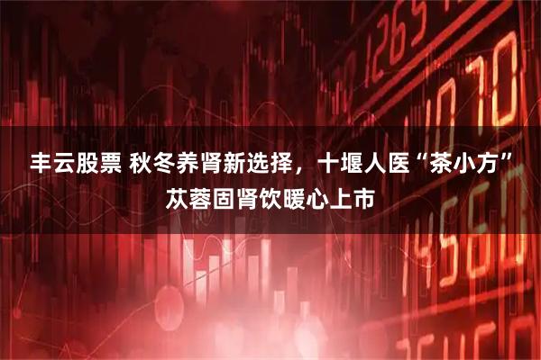 丰云股票 秋冬养肾新选择，十堰人医“茶小方”苁蓉固肾饮暖心上市